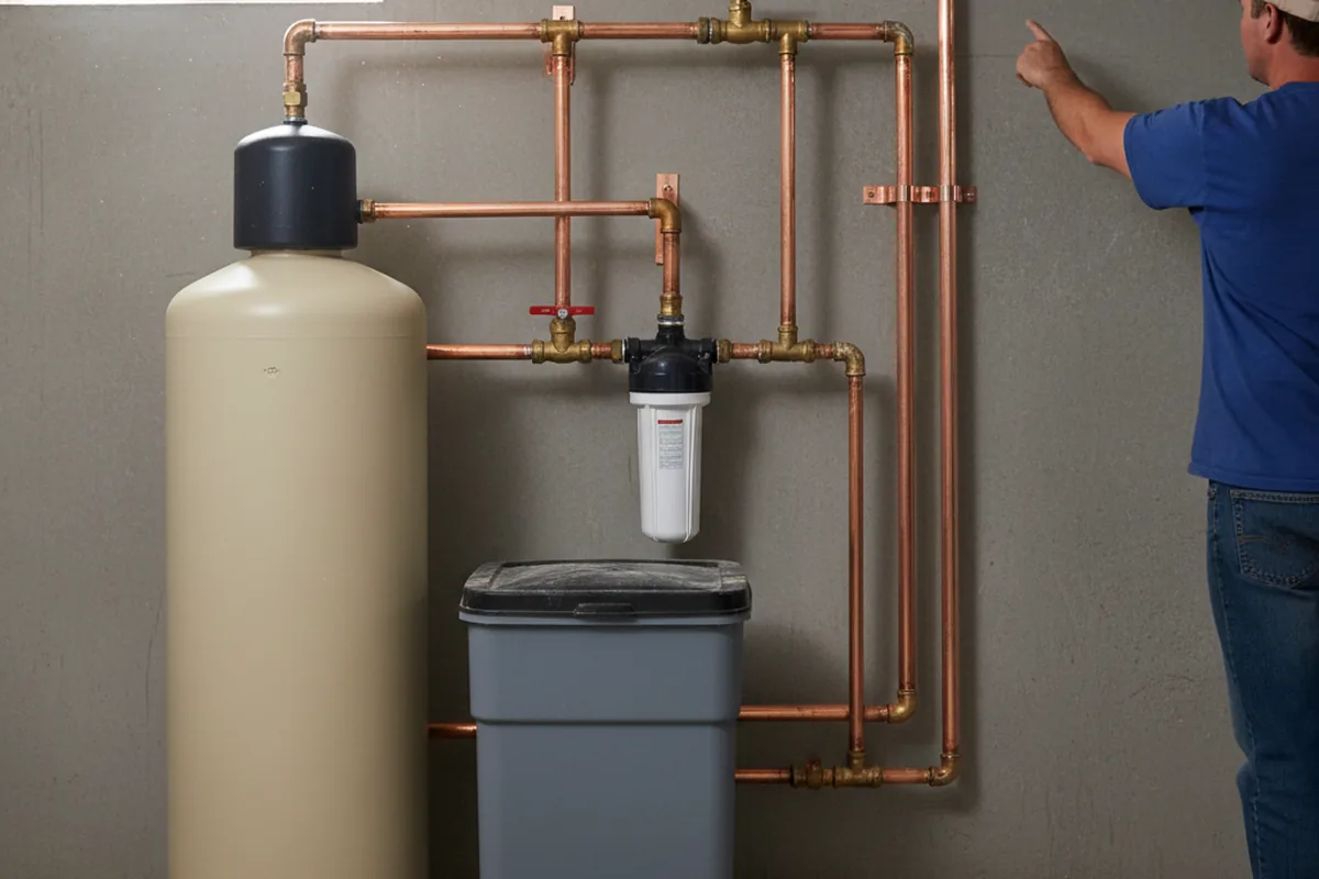 Whole-house water treatment system installed in Cedarpines Park